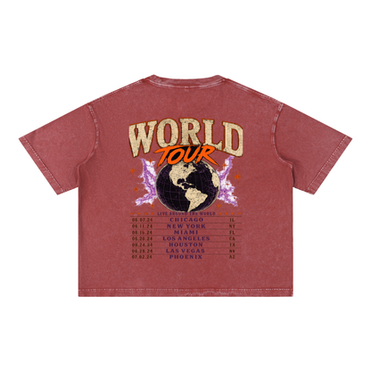 World Tour Members Only Mineral Wash Tee
