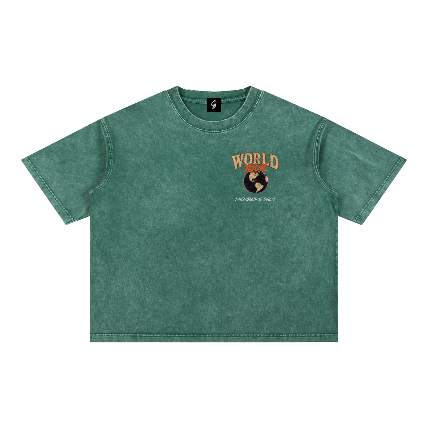 World Tour Members Only Mineral Wash Tee