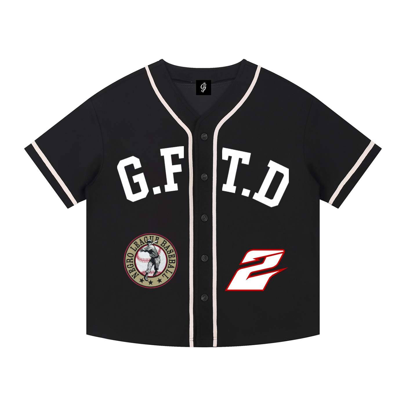 Officially Gifted Button Up Baseball Jersey