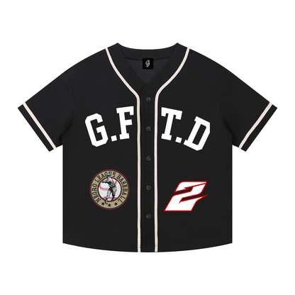 Officially Gifted Button Up Baseball Jersey