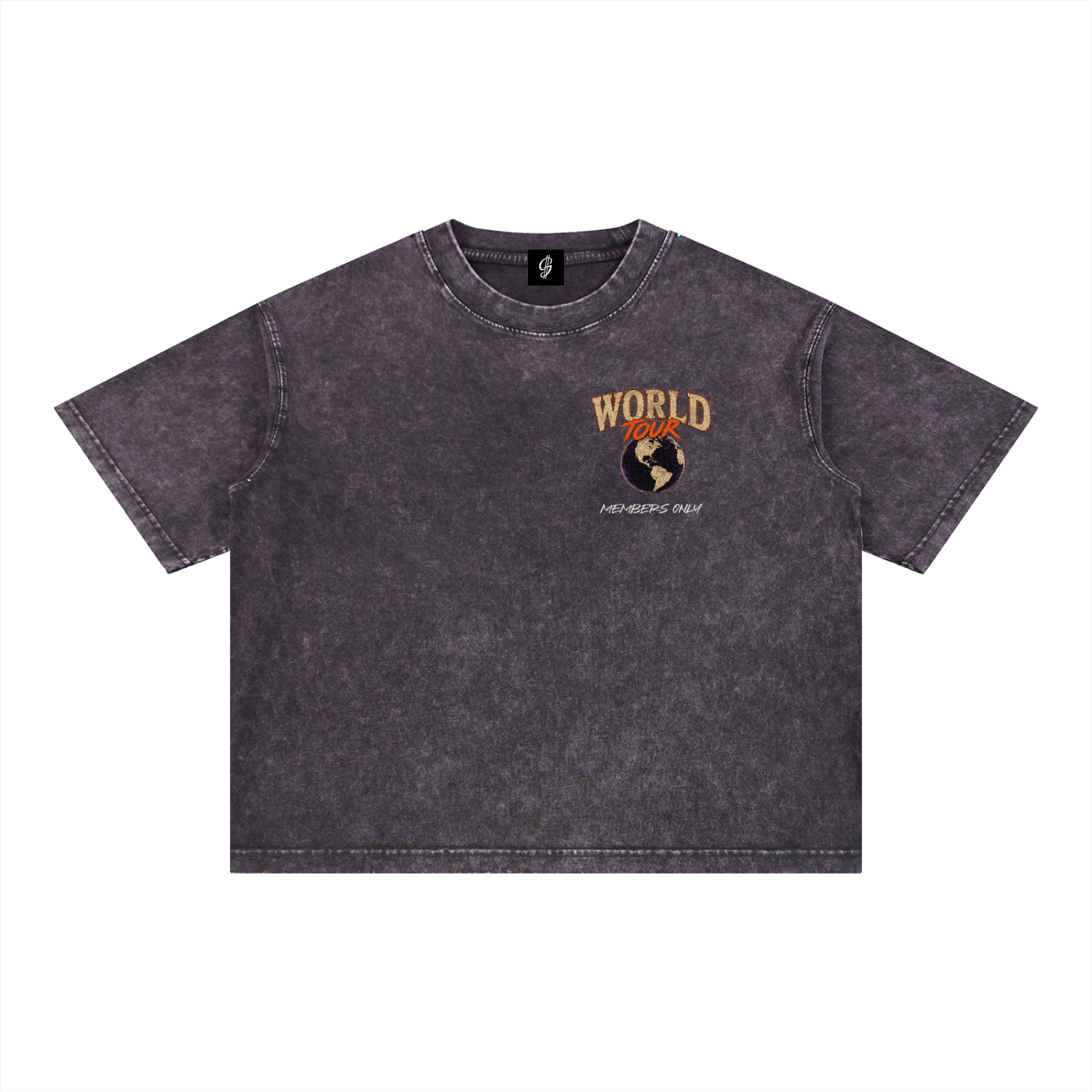 World Tour Members Only Mineral Wash Tee