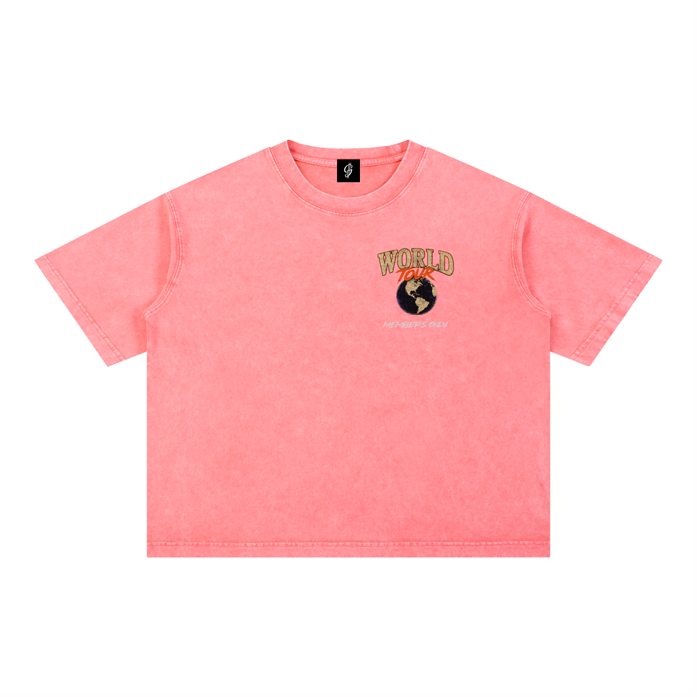 World Tour Members Only Mineral Wash Tee