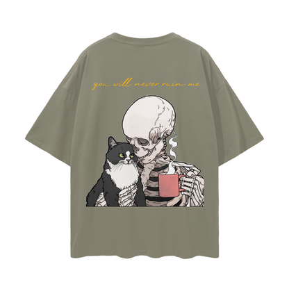 Streetwear Loose Drop Shoulder T-Shirt
