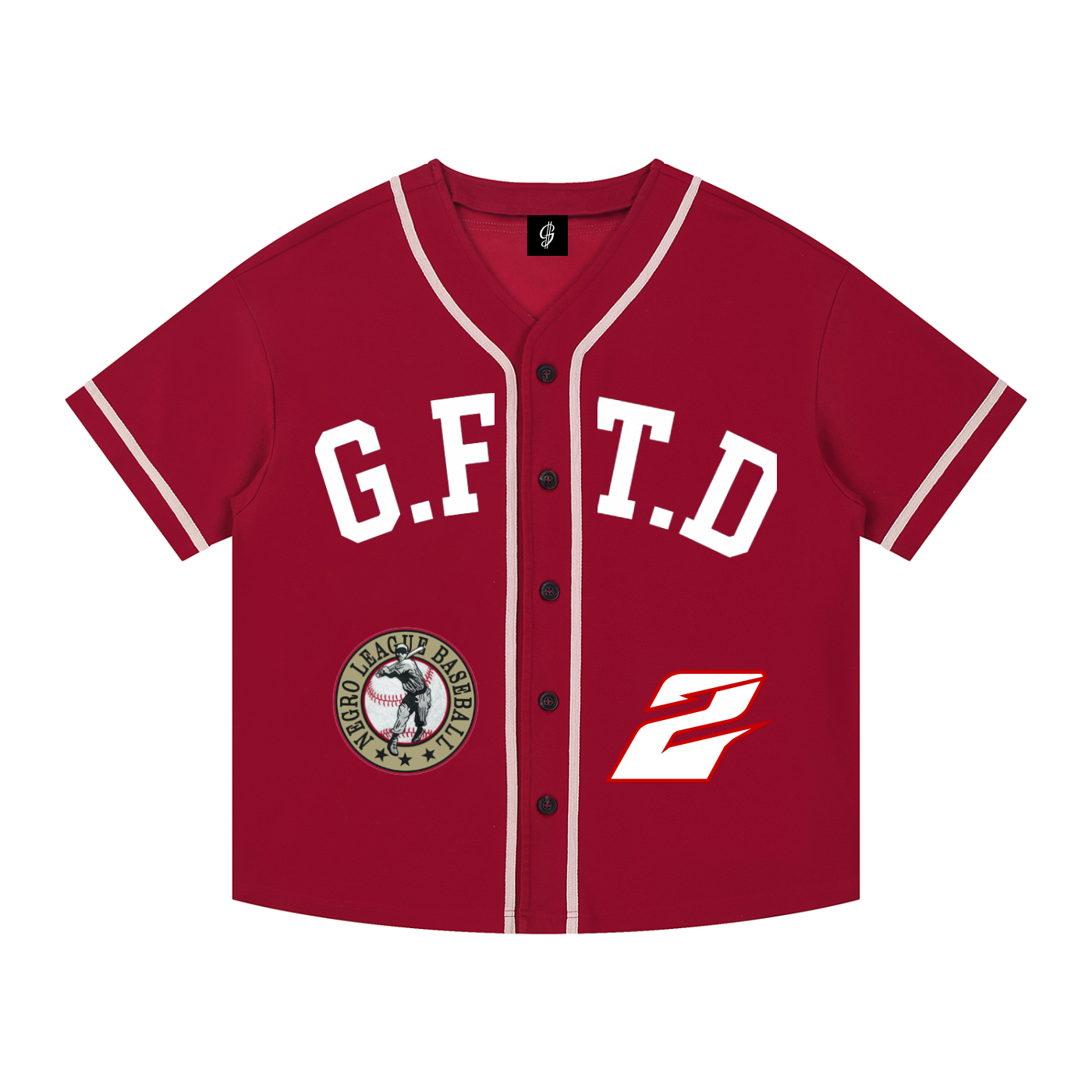 Officially Gifted Button Up Baseball Jersey