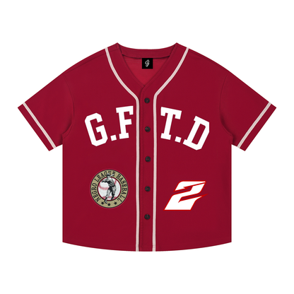Officially Gifted Button Up Baseball Jersey