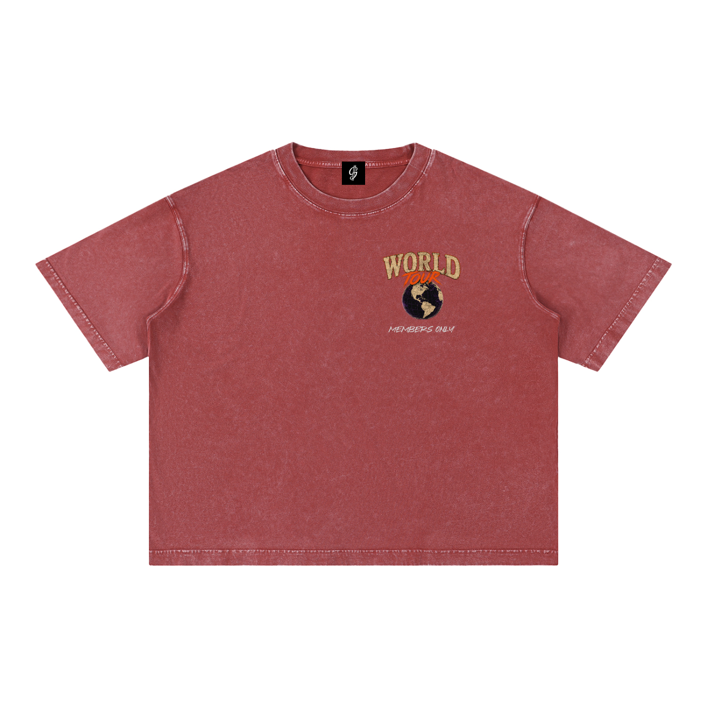 World Tour Members Only Mineral Wash Tee