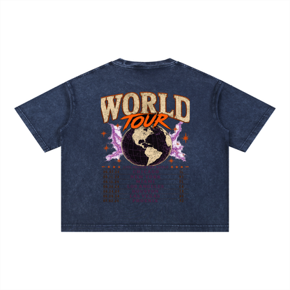 World Tour Members Only Mineral Wash Tee