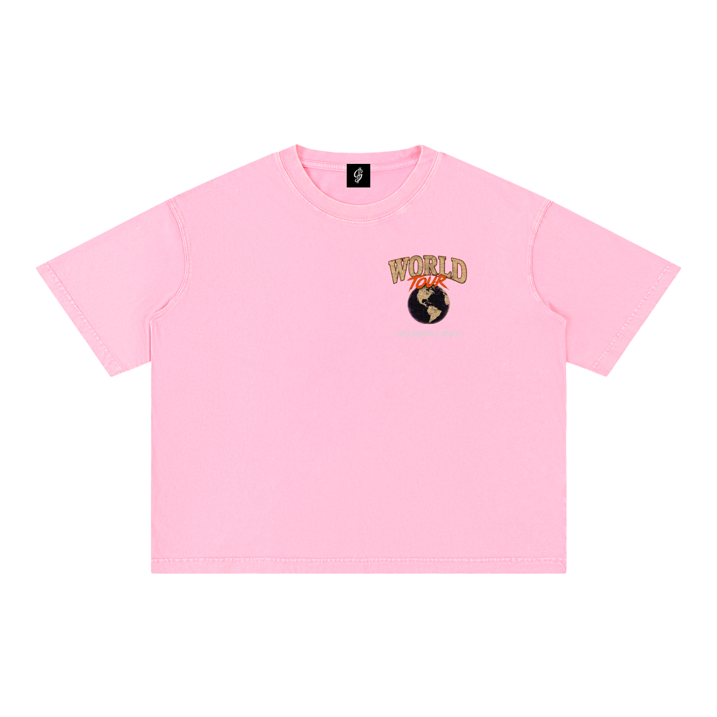 World Tour Members Only Mineral Wash Tee