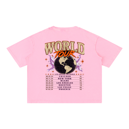 World Tour Members Only Mineral Wash Tee