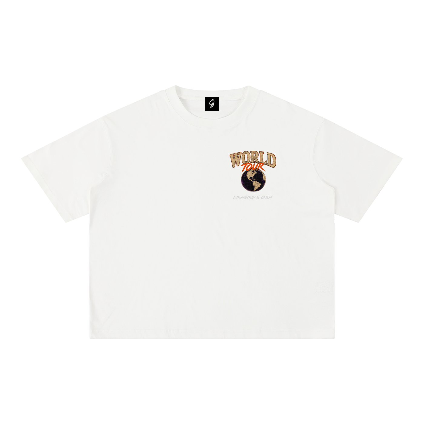World Tour Members Only Mineral Wash Tee
