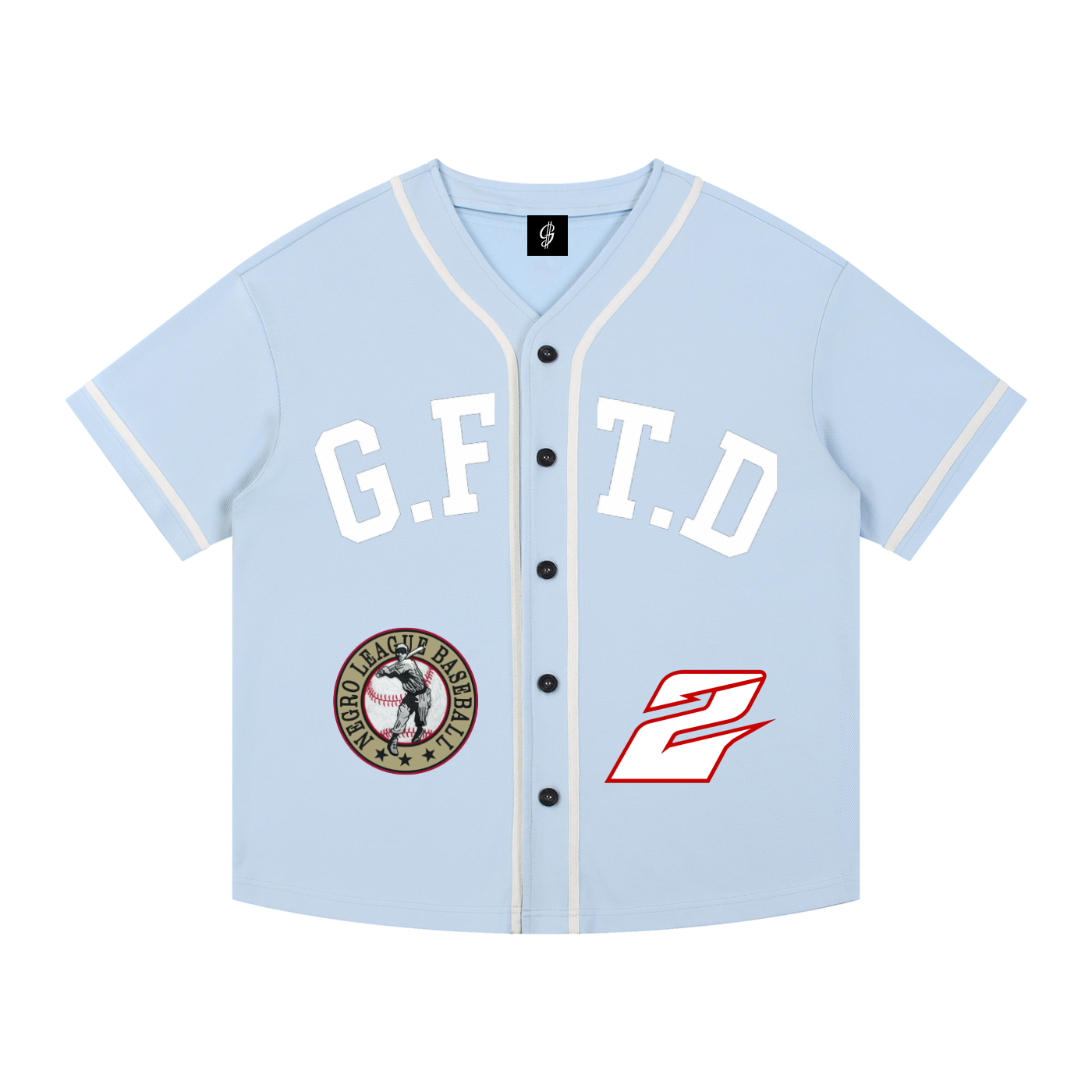 Officially Gifted Button Up Baseball Jersey