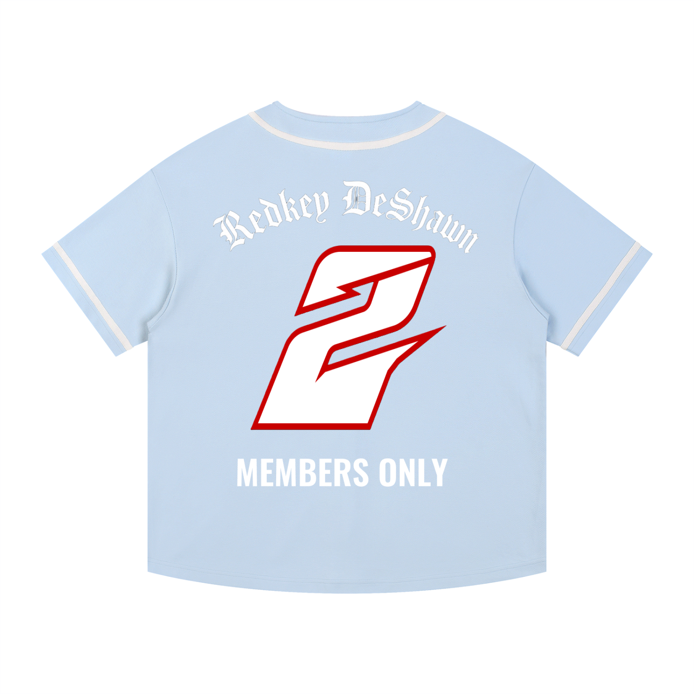 Officially Gifted Button Up Baseball Jersey