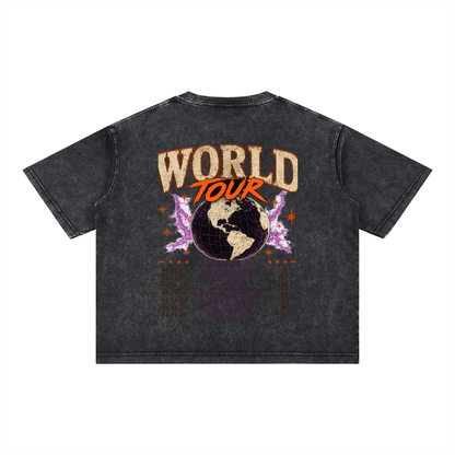 World Tour Members Only Mineral Wash Tee