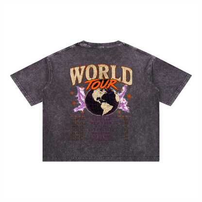 World Tour Members Only Mineral Wash Tee