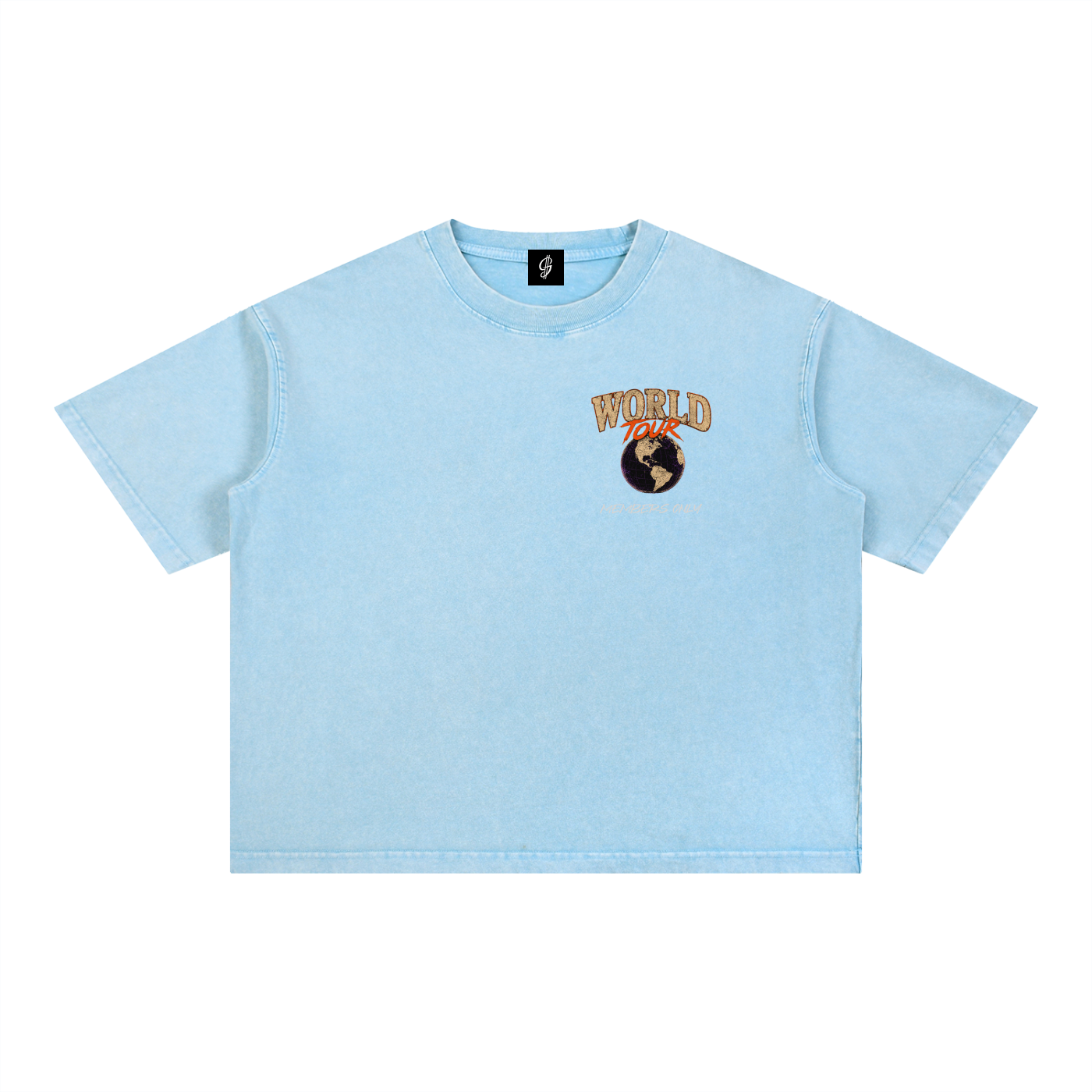 World Tour Members Only Mineral Wash Tee