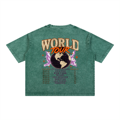 World Tour Members Only Mineral Wash Tee