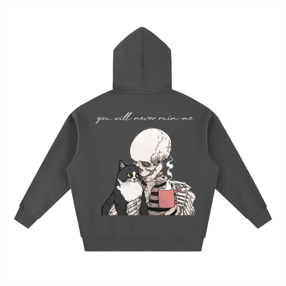 Essential Oversized Boxy Fit Fleece Hoodie
