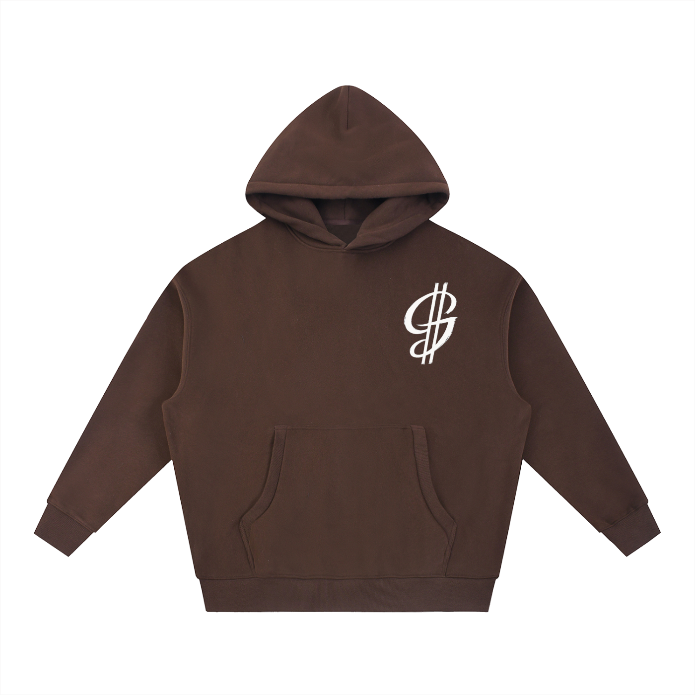 Essential Oversized Boxy Fit Fleece Hoodie
