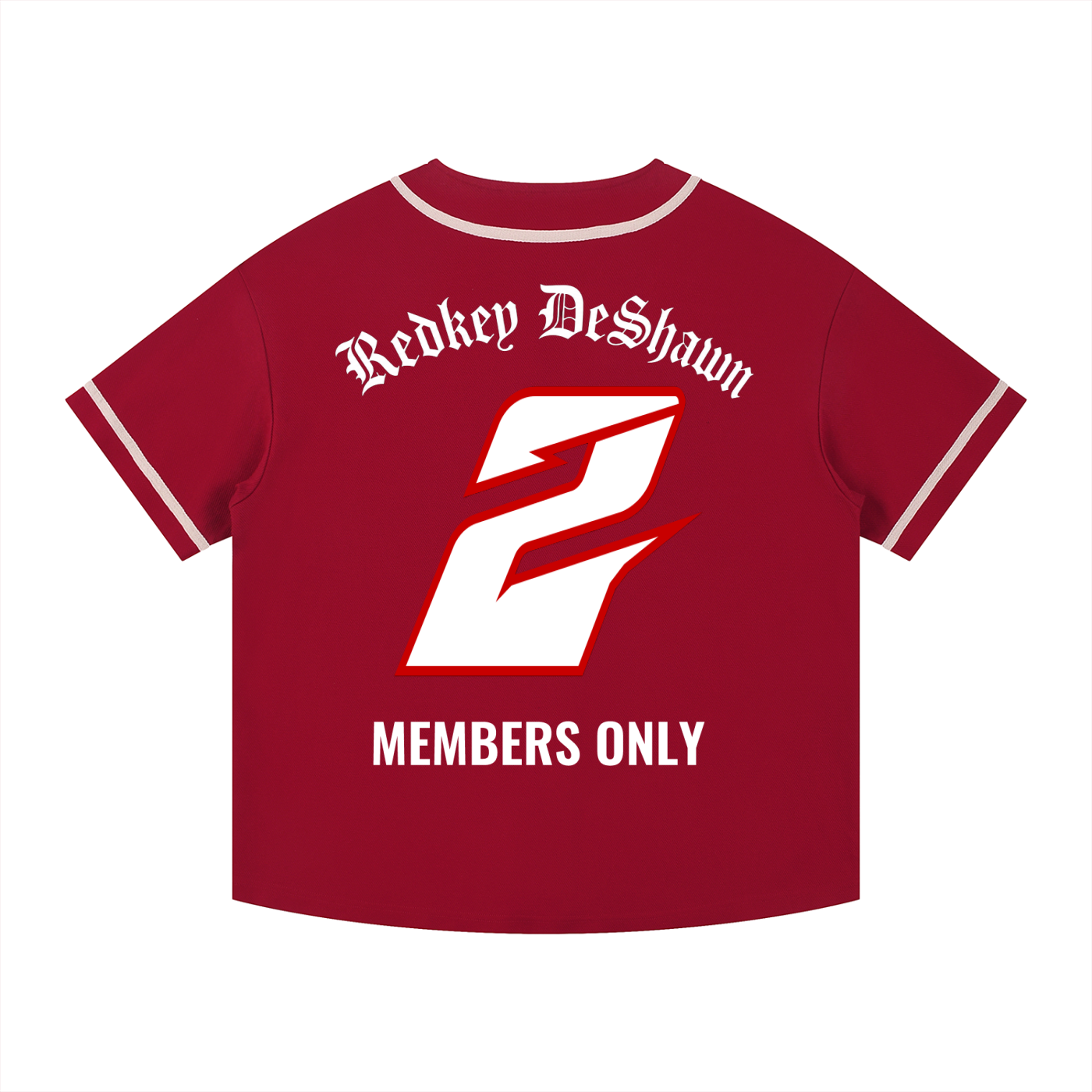Officially Gifted Button Up Baseball Jersey